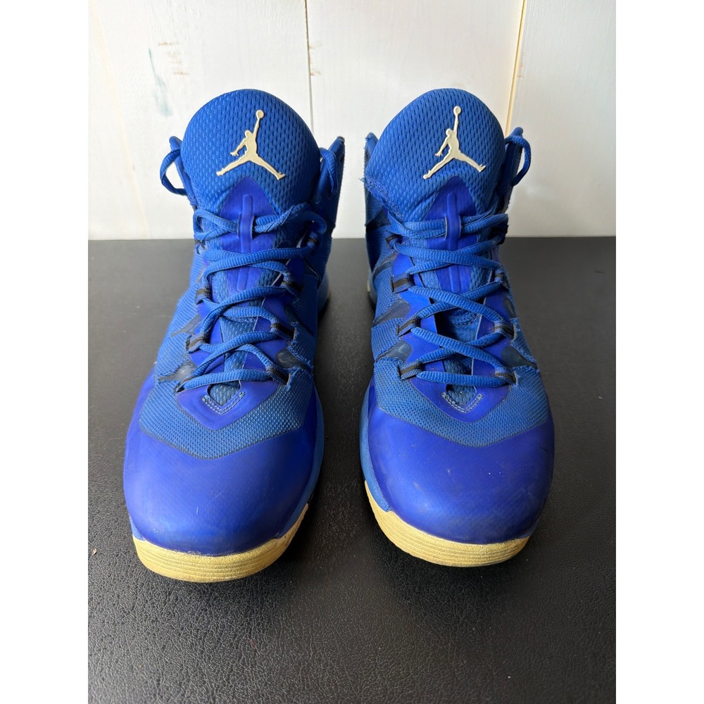 Jordan Mens Blue Synthetic Basketball Shoes Flight Plate 599945-401 Size 11